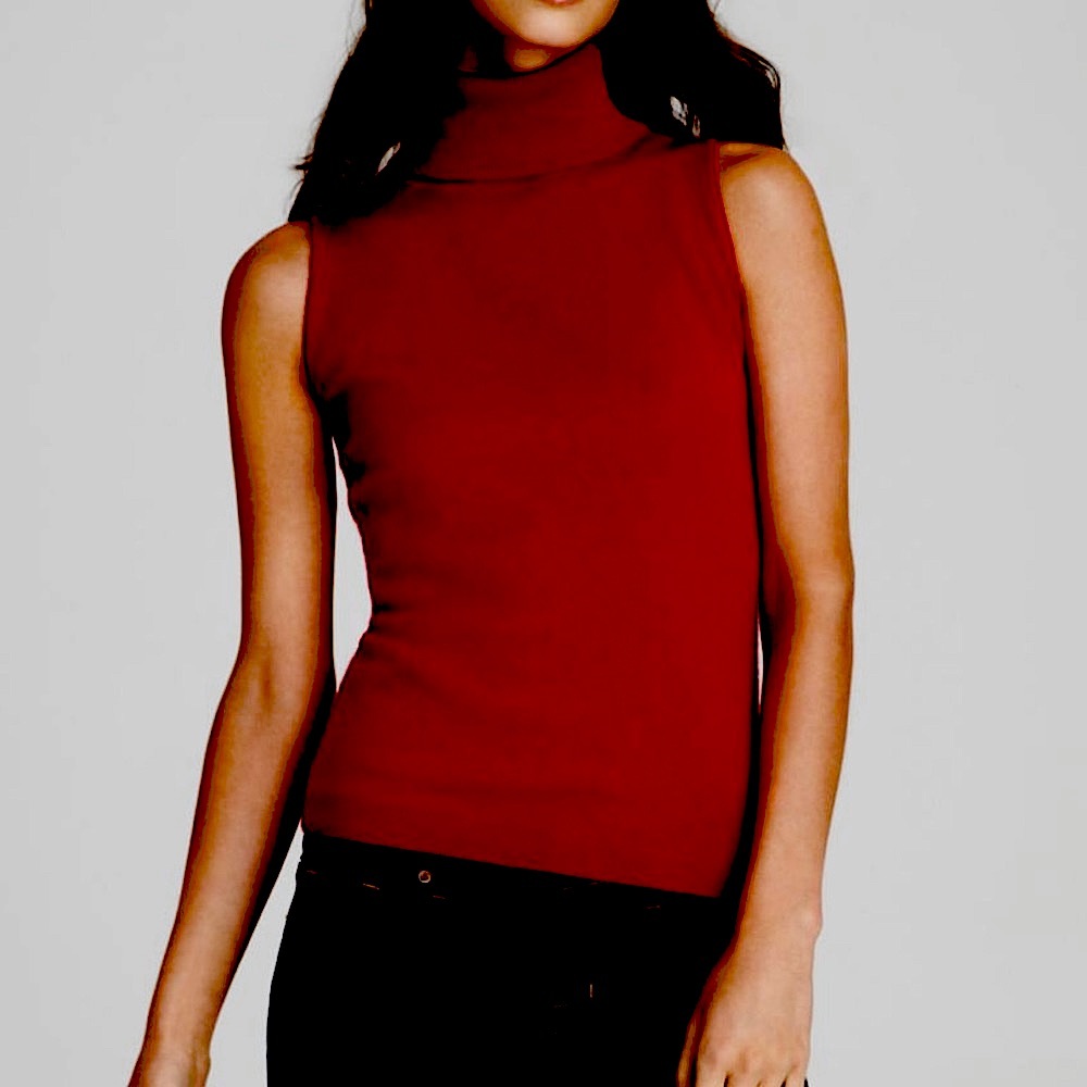 💖 Deep red SILK sweater Deep red SILK sweater Deep red SILK sweater